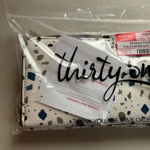 Thirty One All About The Benjamins Wallet with BONUS Wristlet Strap